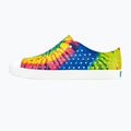 Scarpe Native NA-11100101 Jefferson Print shell white/shell white/neon multi tie dye 10