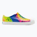 Scarpe Native NA-11100101 Jefferson Print shell white/shell white/neon multi tie dye 2