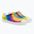 Scarpe Native NA-11100101 Jefferson Print shell white/shell white/neon multi tie dye 4