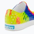Scarpe Native NA-11100101 Jefferson Print shell white/shell white/neon multi tie dye 9