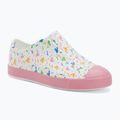 Scarpe Native per bambini NA12112001 Jefferson Print Disney Jr guscio bianco/rosa principessa/bianco pastello coriandoli