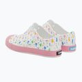 Scarpe Native per bambini NA12112001 Jefferson Print Disney Jr guscio bianco/rosa principessa/bianco pastello coriandoli 3