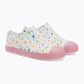 Scarpe Native per bambini NA12112001 Jefferson Print Disney Jr guscio bianco/rosa principessa/bianco pastello coriandoli 4