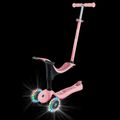 Monopattino a tre ruote per bambini Globber Go.Up Deluxe Lights rosa intenso 5