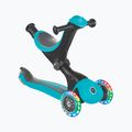 Globber Go.Up Deluxe Lights triciclo scooter per bambini verde acqua 3