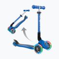 Globber Junior Triciclo pieghevole con luci per bambini blu navy 5