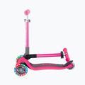 Monopattino a tre ruote per bambini Globber Junior Foldable Lights rosa intenso 6