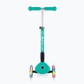 Globber Junior Triciclo pieghevole con luci per bambini verde smeraldo scuro 3