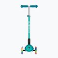 Globber Primo Pieghevole Plus Lights triciclo scooter per bambini verde smeraldo scuro 4