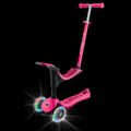 Globber Go.Up Sporty Lights triciclo scooter per bambini fucsia 5