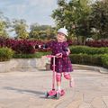 Globber Go.Up Sporty Lights triciclo scooter per bambini fucsia 15
