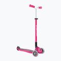 Monopattino a tre ruote per bambini Globber Master Lights fuchsia