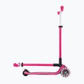 Monopattino a tre ruote per bambini Globber Master Lights fuchsia 9