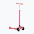 Monopattino a tre ruote per bambini Globber Primo Plus Glow Lights coral pink