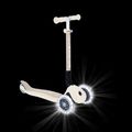 Monopattino a tre ruote per bambini Globber Junior Foldable Lights Eco coconut 11
