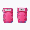 Globber Toddler Set di protezioni per bambini rosa intenso/fiori 2