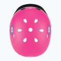 Casco per bambini Globber Primo Fantasy a fiori rosa intenso 4