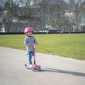 Casco per bambini Globber Primo Fantasy a fiori rosa intenso 7