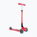 Globber Primo pieghevole luci rosso triciclo scooter per bambini