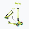 Globber Primo Lights pieghevole triciclo per bambini verde lime 6