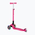 Monopattino a tre ruote per bambini Globber Primo Foldable Lights fuchsia 3