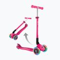 Monopattino a tre ruote per bambini Globber Primo Foldable Lights fuchsia 12