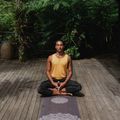 Yoga Design Lab Combo Tappetino yoga 5,5 mm mandala nero 5