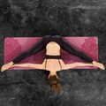 Yoga Design Lab Infinity Tappetino yoga 3 mm mandala rosa 6