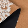 Yoga Design Lab Sughero 5,5 mm mandala bianco tappetino yoga 4