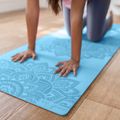 Yoga Design Lab Flow Pure 6 mm mandala aqua yoga mat 7