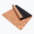 Yoga Design Lab Tappetino yoga in sughero 5,5 mm batik floreale 3