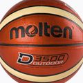 Pallacanestro Molten B7D3500 Outdoor arancione taglia 7 3
