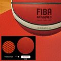 Pallacanestro Molten B7G5000 FIBA marrone taglia 7 10