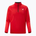 Felpa uomo Descente Shoulder T-Neck rosso elettrico