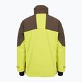 Giacca da sci Descente Hybrid Rip Down da uomo giallo gigante 10