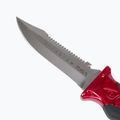 TUSA X-Pert II coltello da immersione FK-940 nero/rosso 3