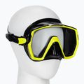 TUSA Freedom HD Maschera subacquea giallo/nera 2