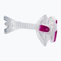 Maschera subacquea TUSA Freedom Elite bianco/rosa 3