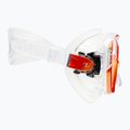 Maschera subacquea TUSA Freedom Elite bianco/arancio 3
