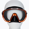 TUSA Freedom Elite maschera subacquea arancione/nera