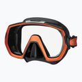 TUSA Freedom Elite maschera subacquea arancione/nera 4