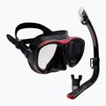 Kit di immersione TUSA Powerview rosso/nero