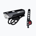 Set di luci per bicicletta CatEye AMPP 200 HL-EL042RC / ORB TL-LD160 black