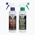Nikwax Gel per la pulizia delle calzature+ Kit per la cura di nubuck e velluto 2 x 300 ml