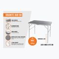 Tavolo da trekking Vango Granite Duo 90 grigio 2
