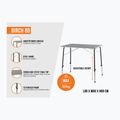 Tavolo da trekking Vango Birch 80 grigio 2