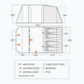 Tenda da campeggio per 4 persone Vango Stargrove II 450 3