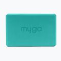 Blocco yoga Myga Foam Block turquoise