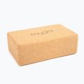 Blocco per yoga Myga Cork Block 2 pcs. brown 3