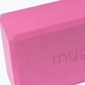 Blocco yoga Myga Foam Block pink 2
